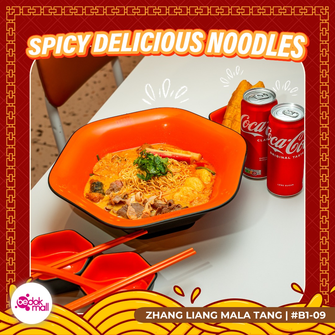 A vibrant, customizable bowl of Ma La Tang with various toppings