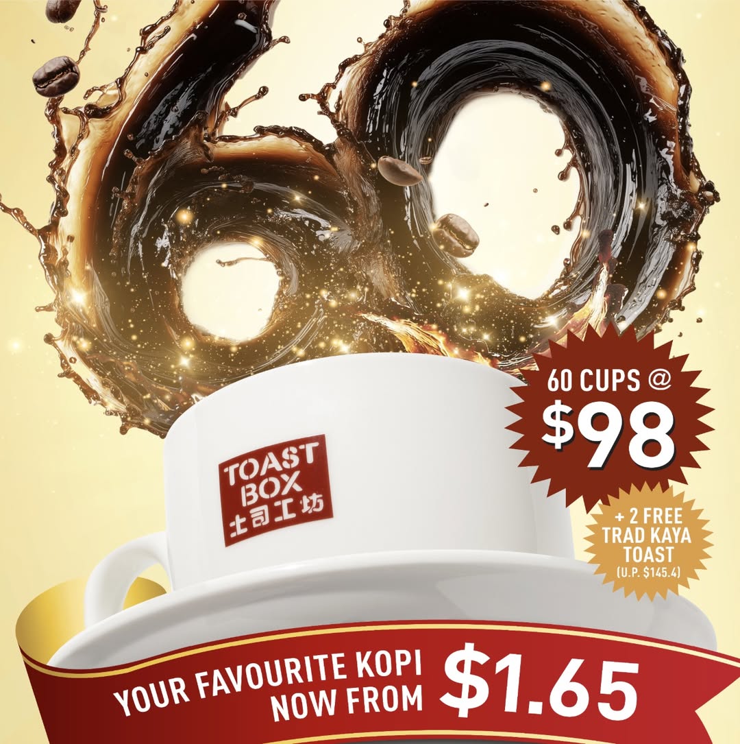 Toast Box Singapore's 20th Anniversary Kopi Package