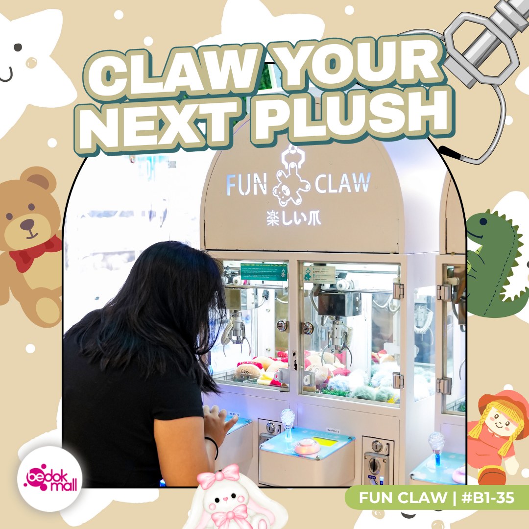 A person expertly operating a claw machine at Fun Claw.