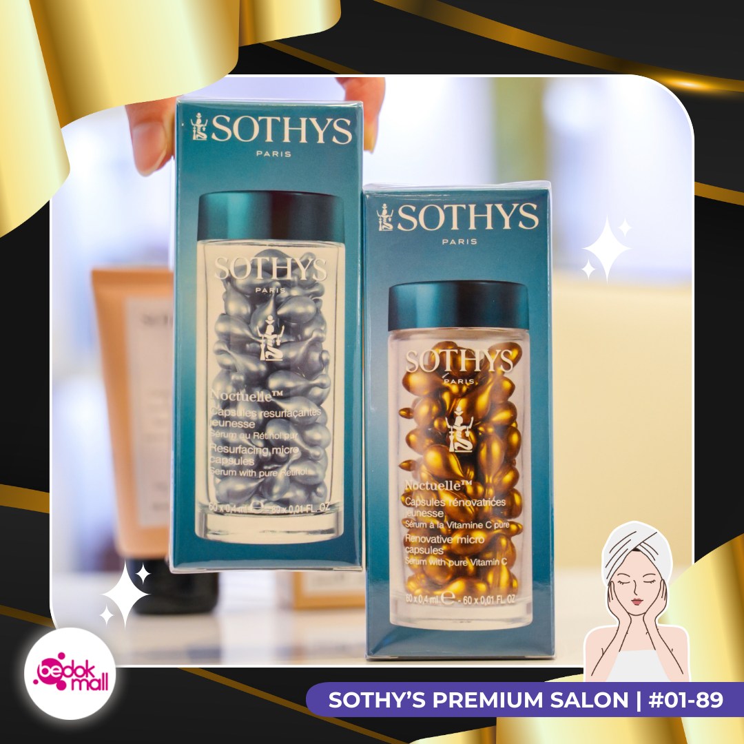 The Sothys Ultra-Lipid SOS Serum and Youth Protective Cream set