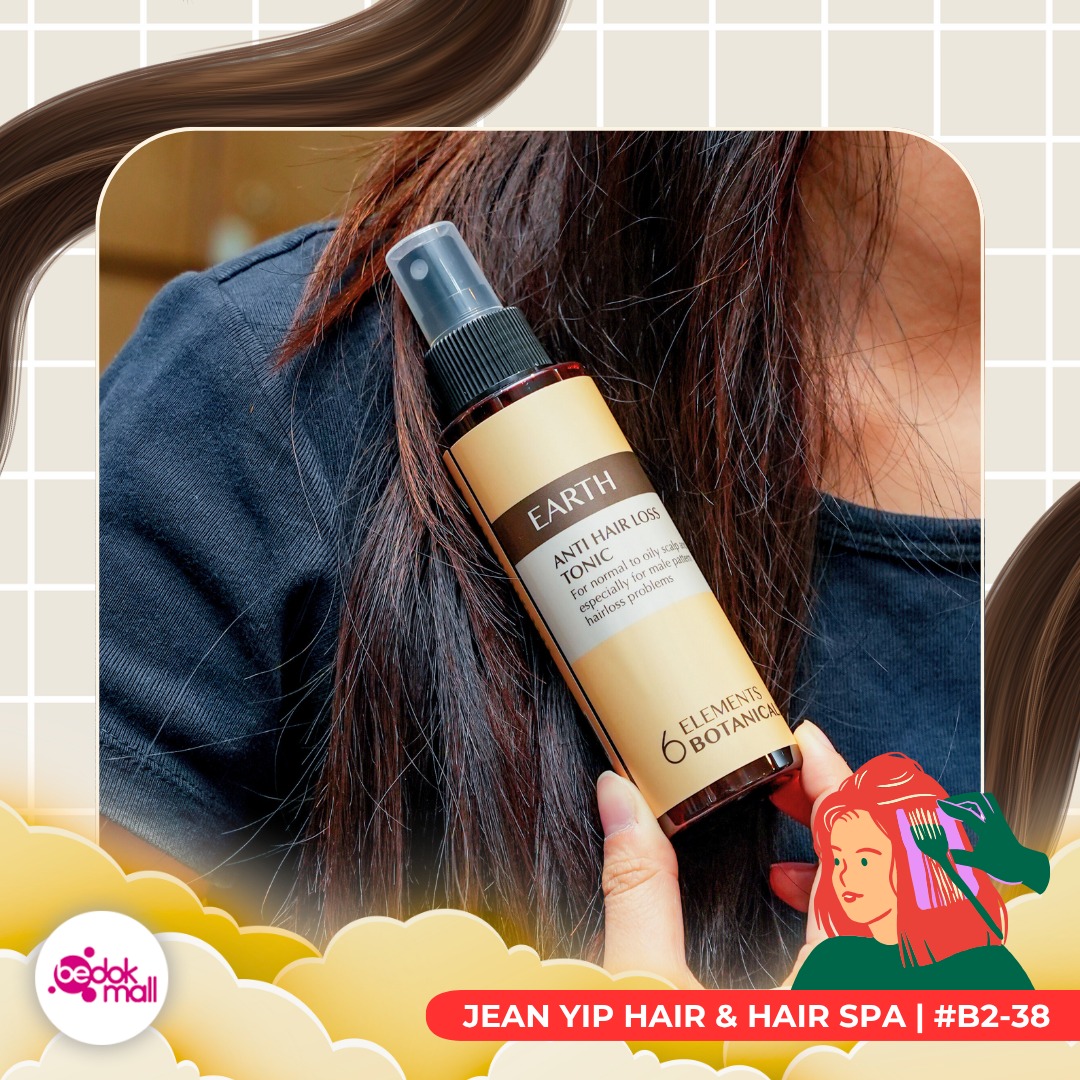 Close-up of a perfectly styled and healthy head of hair